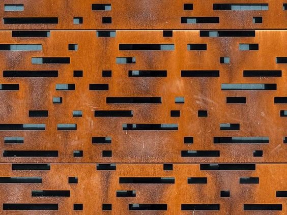 Perforated Corten Sheets