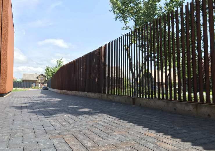 Corten Fence „Zetta”