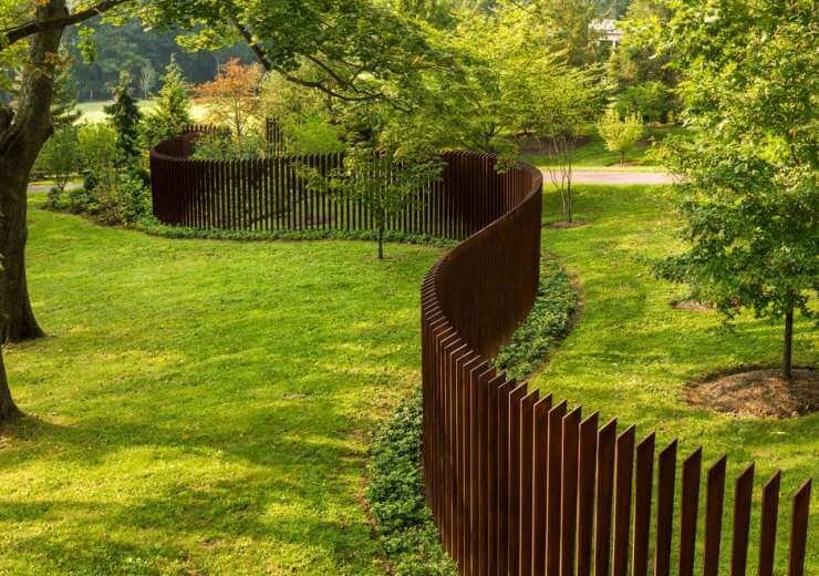 Fence „Orange pine”