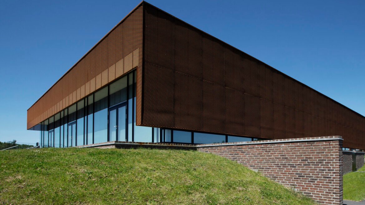 Expanded Corten Steel in Facade Cladding